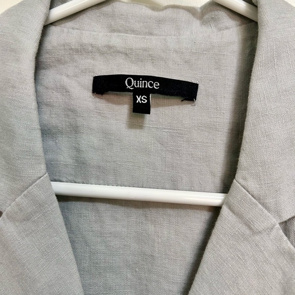 Quince Button Down Linen Shirt - Picture 3 of 9